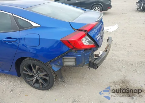 2021 Honda Civic Sport from USA, damaged, VIN 2HGFC2F83MH501235